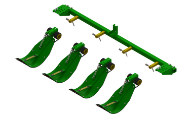 LANSS650F4 -- Lankota Stalk Stomper® Under Feeder House Mounting Kit for John Deere® Corn Heads